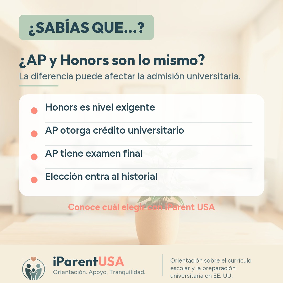 Ilustración de un estudiante de high school con libros de cursos avanzados