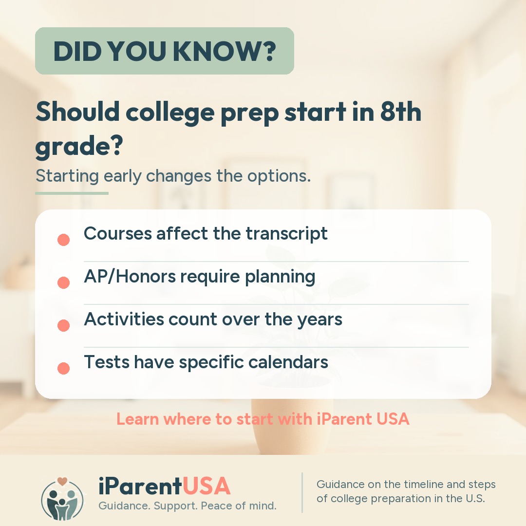 Teenager and parent talking about school and college planning
