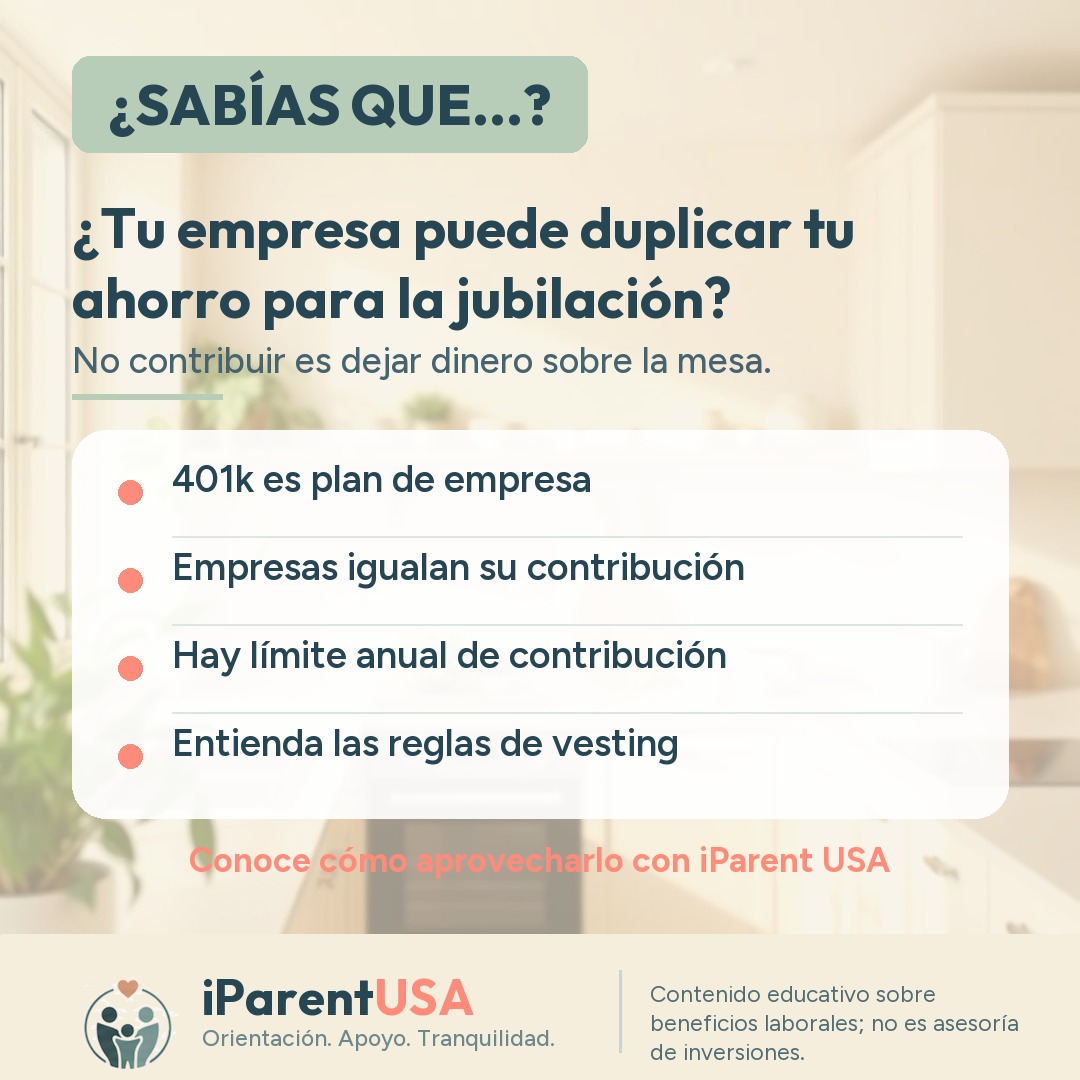 Ilustración de una alcancía con monedas creciendo junto al símbolo de una gráfica de jubilación 401k
