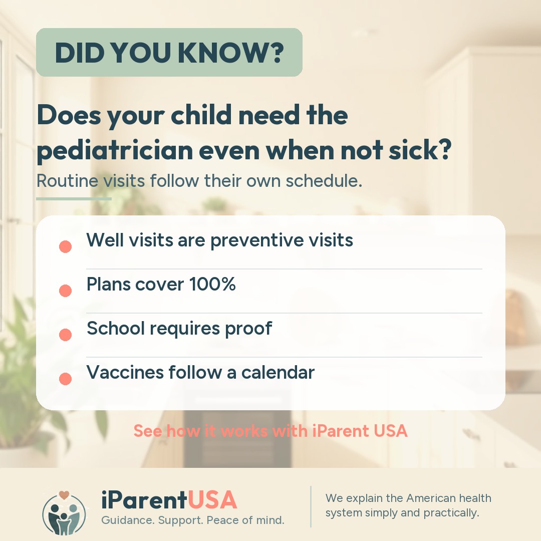 Pediatrician examining a child during a routine checkup in the office