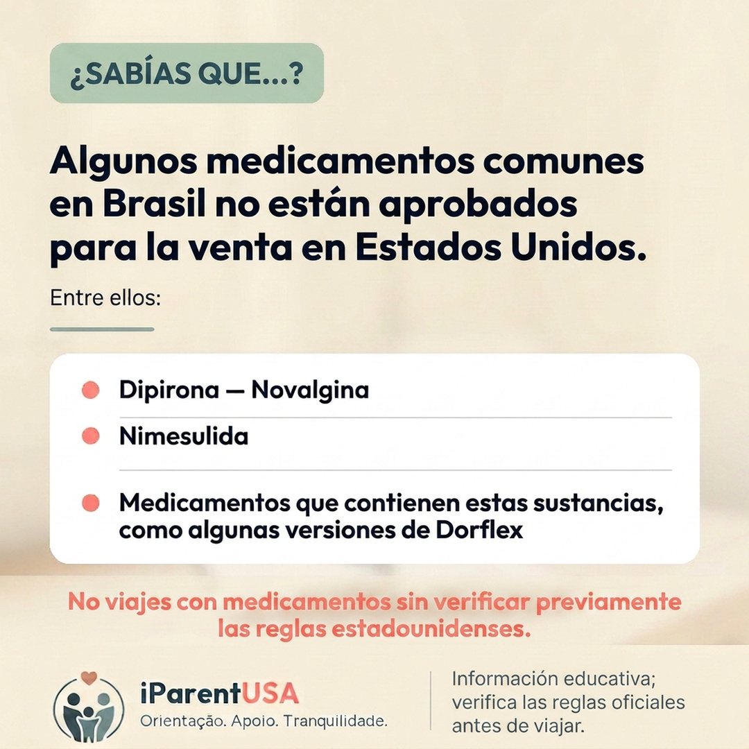 Ilustración de una maleta con medicamentos junto a un documento de verificación